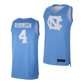 College Basketball North Carolina Tar Heels Brandon Robinson Blue 100th Anniversary Rivalry Limited Jersey